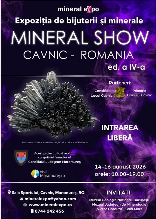 Afiș Mineral Expo Cavnic